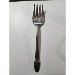 1847 Rogers Bros IS "FIRST LOVE" Silverplate Flatware Fork